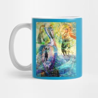 Jaylen Flies With Birds Mug